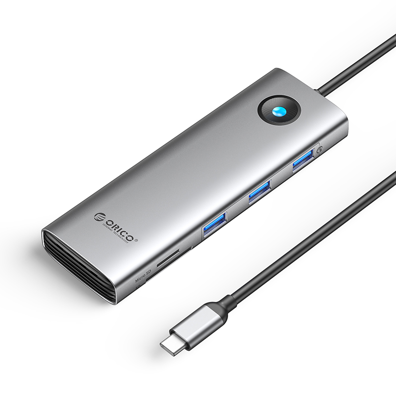 هاب ۹ پورت USB-C اوریکو مدل PW11-9P